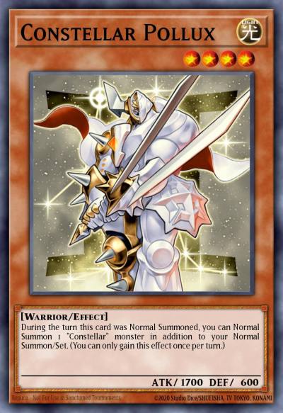 Constellar Pollux Duel Terminal Rare Parallel Rare DT07-EN021 Duel Terminal 7a Yugioh card