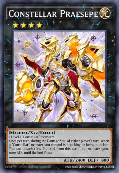 Constellar Praesepe Duel Terminal Super Parallel Rare DT07-EN088 Duel Terminal 7b Yugioh card