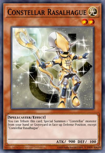 Constellar Rasalhague Duel Terminal Normal Parallel Rare DT07-EN066 Duel Terminal 7b Yugioh card