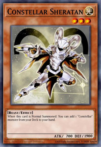 Constellar Sheratan Duel Terminal Normal Parallel Rare DT07-EN018 Duel Terminal 7a Yugioh card
