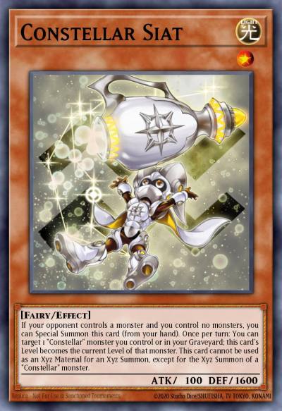 Constellar Siat Duel Terminal Normal Parallel Rare DT07-EN065 Duel Terminal 7b Yugioh card