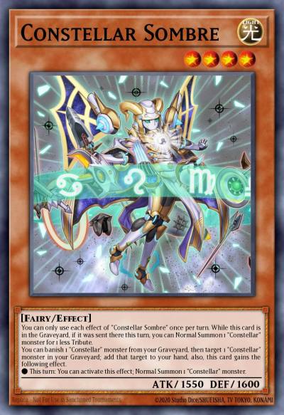 Constellar Sombre Super Rare MP14-EN060 2014 Mega-Tin Mega Pack Yugioh card