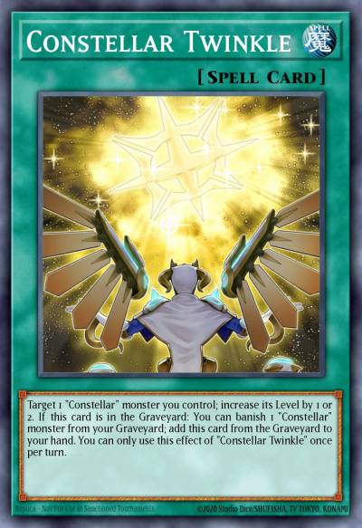 Constellar Twinkle Common SECE-EN055 Secrets of Eternity Yugioh card