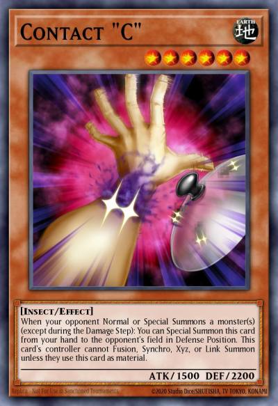 Contact C Common MP18-EN195 2018 Mega-Tin Mega Pack Yugioh card