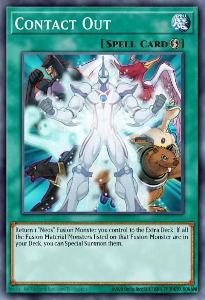 Contact Out Common GLAS-EN045 Gladiators Assault Yugioh card