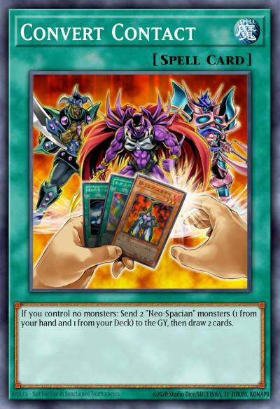 Convert Contact Ultra Rare BLRR-EN055 Battles of Legend Relentless Revenge Yugioh card