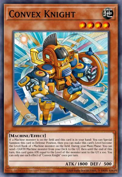 Convex Knight Common BLZD-EN026 Blazing Dominion Yugioh card
