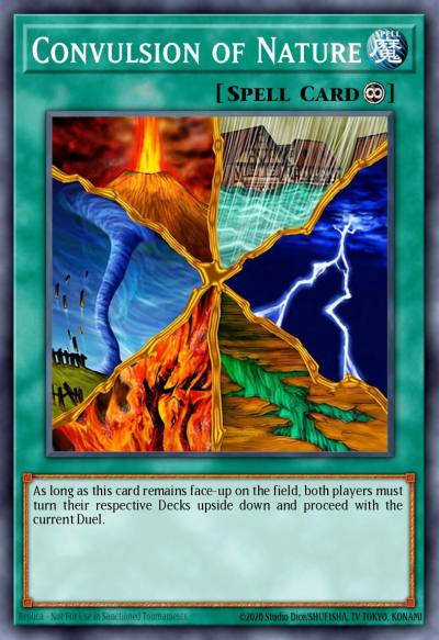 Convulsion of Nature Common DB2-EN193 Dark Beginning 2 Yugioh card