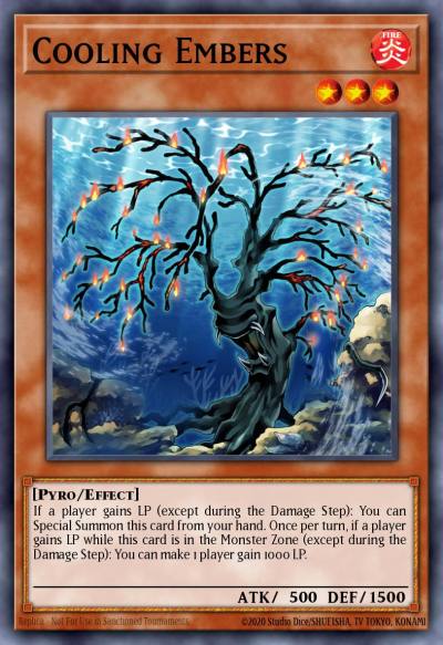 Cooling Embers Common MP25-EN351 2025 Mega-Pack Tin Yugioh card