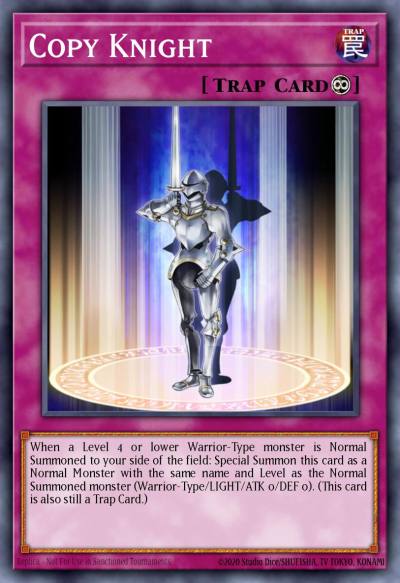 Copy Knight Common GLD5-EN055 Gold Series Haunted Mine Yugioh card