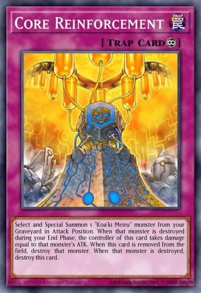 Core Reinforcement Rare ANPR-EN073 Ancient Prophecy Yugioh card