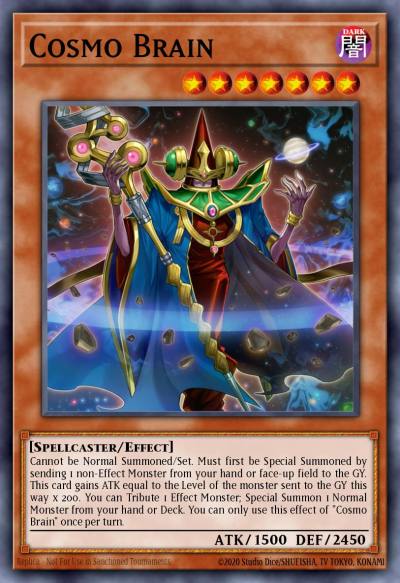 Cosmo Brain Common MP19-EN089 2019 Gold Sarcophagus Tin Mega Pack Yugioh card