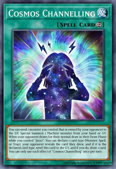 Cosmos Channelling Rare LED7-EN036 Legendary Duelists Rage of Ra Yugioh card