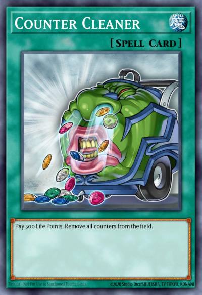 Counter Cleaner Common CDIP-EN041 Cyberdark Impact Yugioh card