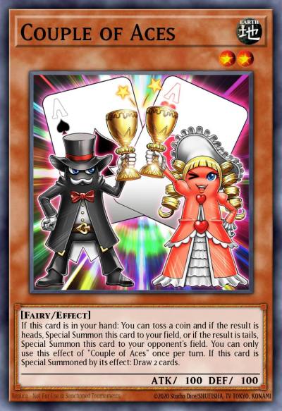 Couple of Aces Common MP24-EN316 25th Anniversary Tin Dueling Mirrors Yugioh card