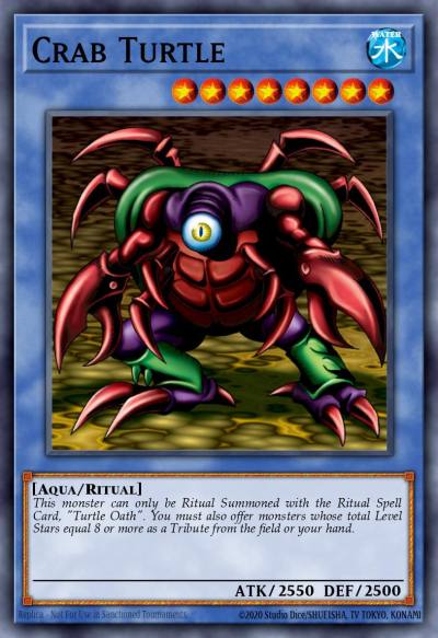 Crab Turtle Common MRL-069 Magic Ruler Yugioh card