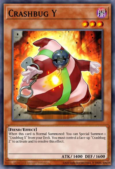 Crashbug Y Common GENF-EN010 Generation Force Yugioh card