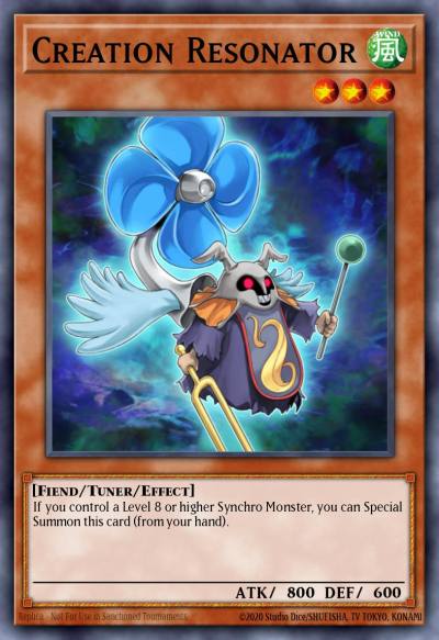 Creation Resonator Common LC5D-EN065 Legendary Collection 5Ds Mega Pack Yugioh card