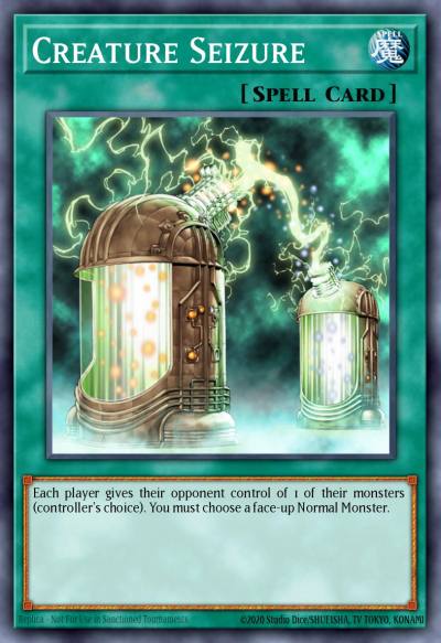 Creature Seizure Common SS05-ENB23 Speed Duel Starter Decks Twisted Nightmares Yugioh card