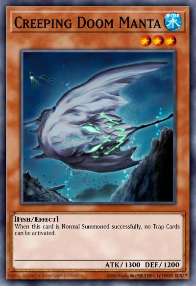 Creeping Doom Manta Common DR3-EN085 Dark Revelation Volume 3 Yugioh card
