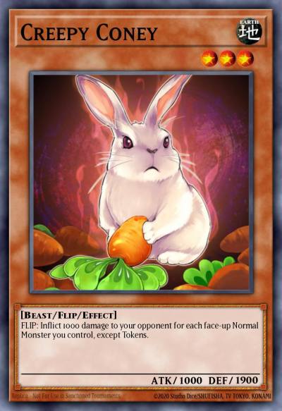 Creepy Coney Common PHSW-EN036 Photon Shockwave Yugioh card