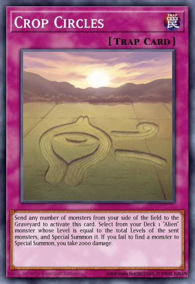Crop Circles Common POTD-EN051 Power of the Duelist Yugioh card