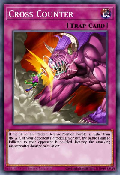 Cross Counter Rare DR3-EN169 Dark Revelation Volume 3 Yugioh card
