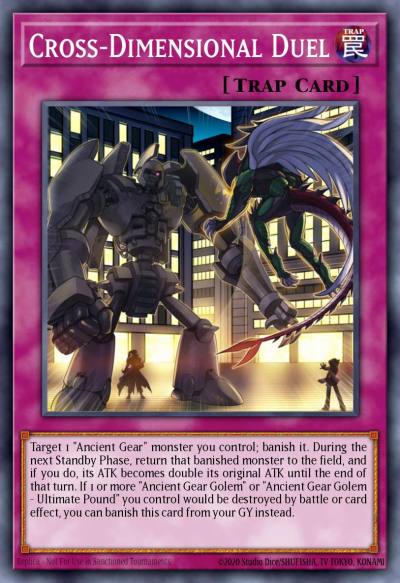 Cross-Dimensional Duel Super Rare LED2-EN033 Legendary Duelists Ancient Millennium Yugioh card