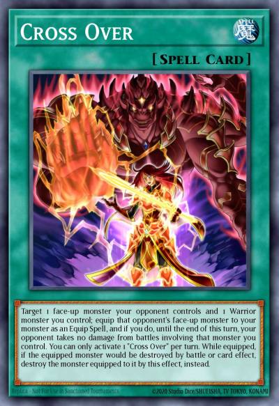 Cross Over Super Rare OP15-EN007 OTS Tournament Pack 15 Yugioh card