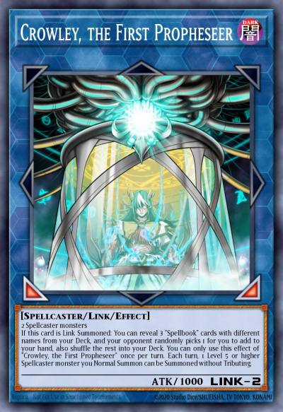 Crowley the First Propheseer Ultra Rare DUPO-EN028 Duel Power Yugioh card