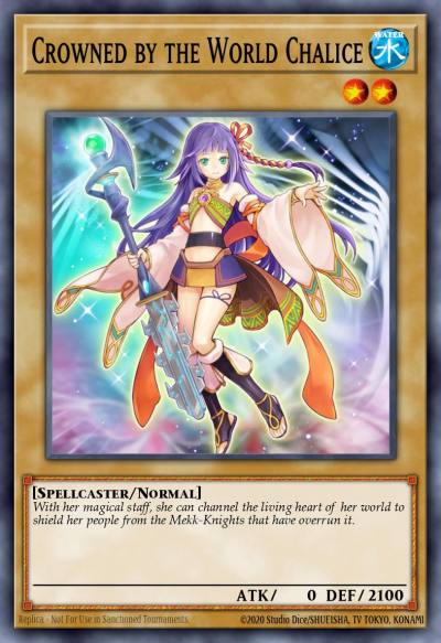 Crowned by the World Chalice Common MP18-EN044 2018 Mega-Tin Mega Pack Yugioh card