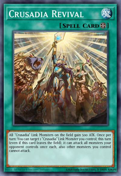 Crusadia Revival Rare MP19-EN116 2019 Gold Sarcophagus Tin Mega Pack Yugioh card