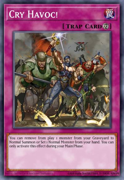 Cry Havoc Rare PTDN-EN078 Phantom Darkness Yugioh card