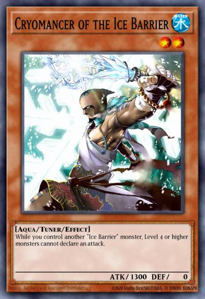 Cryomancer of the Ice Barrier Duel Terminal Rare Parallel Rare DT01-EN012 Duel Terminal 1 Yugioh card