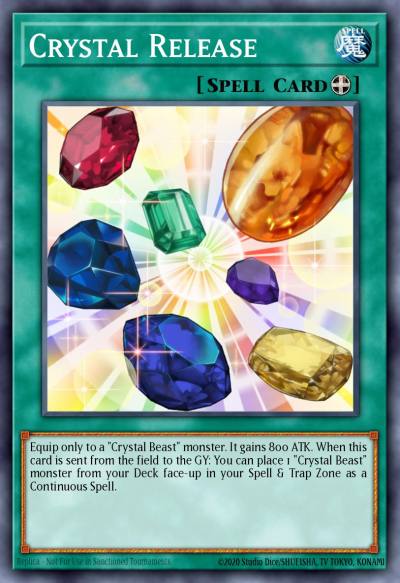Crystal Release Super Rare DP07-EN019 Duelist Pack Jesse Anderson Yugioh card