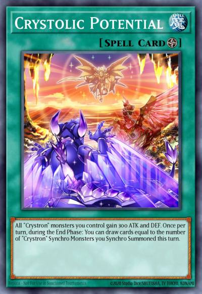Crystolic Potential Common MP17-EN153 2017 Mega-Tin Mega Pack Yugioh card