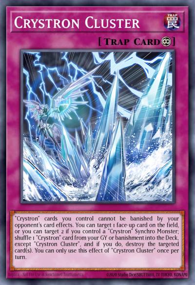 Crystron Cluster Common SUDA-EN080 Supreme Darkness Yugioh card
