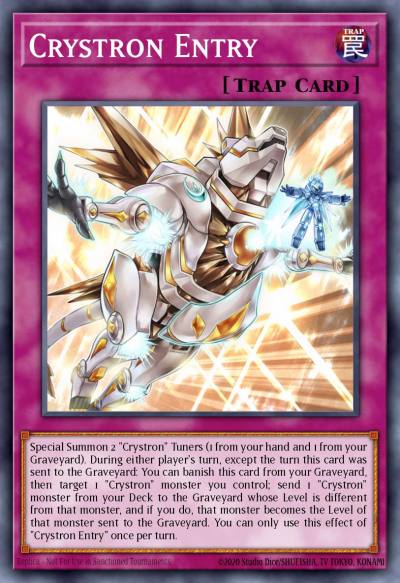 Crystron Entry Common MP17-EN160 2017 Mega-Tin Mega Pack Yugioh card