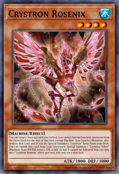 Crystron Rosenix Common MP17-EN140 2017 Mega-Tin Mega Pack Yugioh card