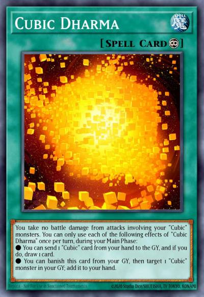Cubic Dharma Ultra Rare DUOV-EN050 Duel Overload Yugioh card