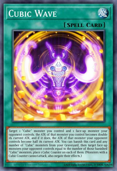 Cubic Wave Ultra Rare MVP1-EN042 Yu-Gi-Oh! The Dark Side of Dimensions Movie Pack Yugioh card