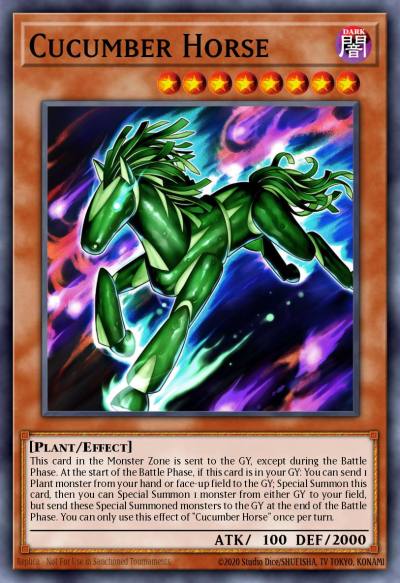 Cucumber Horse Common MP23-EN183 25th Anniversary Tin Dueling Heroes Mega Pack Yugioh card