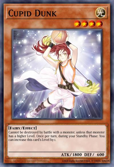 Cupid Dunk Common DANE-EN028 Dark Neostorm Yugioh card