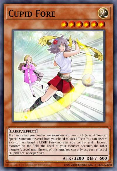 Cupid Fore Common PHRA-EN028 Phantom Rage Yugioh card
