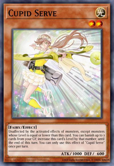 Cupid Serve Common IGAS-EN033 Ignition Assault Yugioh card
