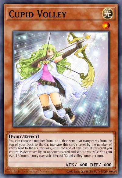 Cupid Volley Common MP19-EN093 2019 Gold Sarcophagus Tin Mega Pack Yugioh card