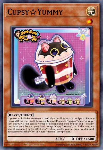 Cupsy☆Yummy Collector's Rare JUSH-EN016 Justice Hunters Yugioh card