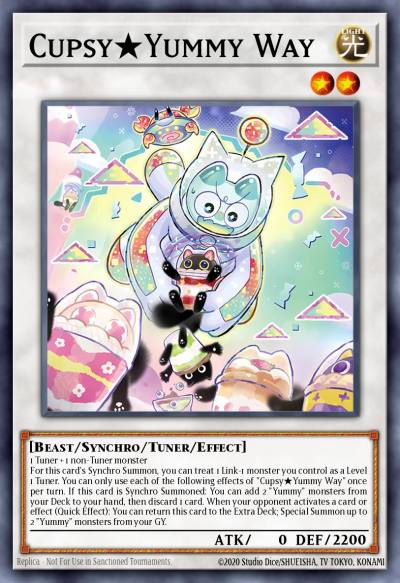 Cupsy★Yummy Way Rare JUSH-EN019 Justice Hunters Yugioh card