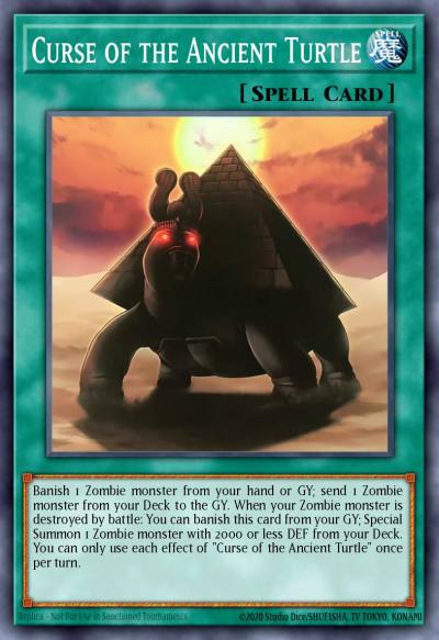 Curse of the Ancient Turtle Common SUDA-EN083 Supreme Darkness Yugioh card