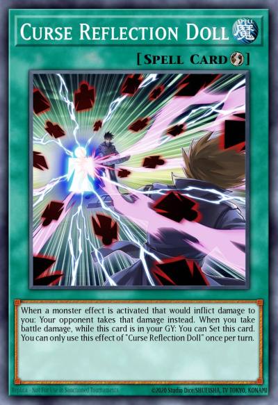 Curse Reflection Doll Ultra Rare BLCR-EN023 Battles of Legend Crystal Revenge Yugioh card